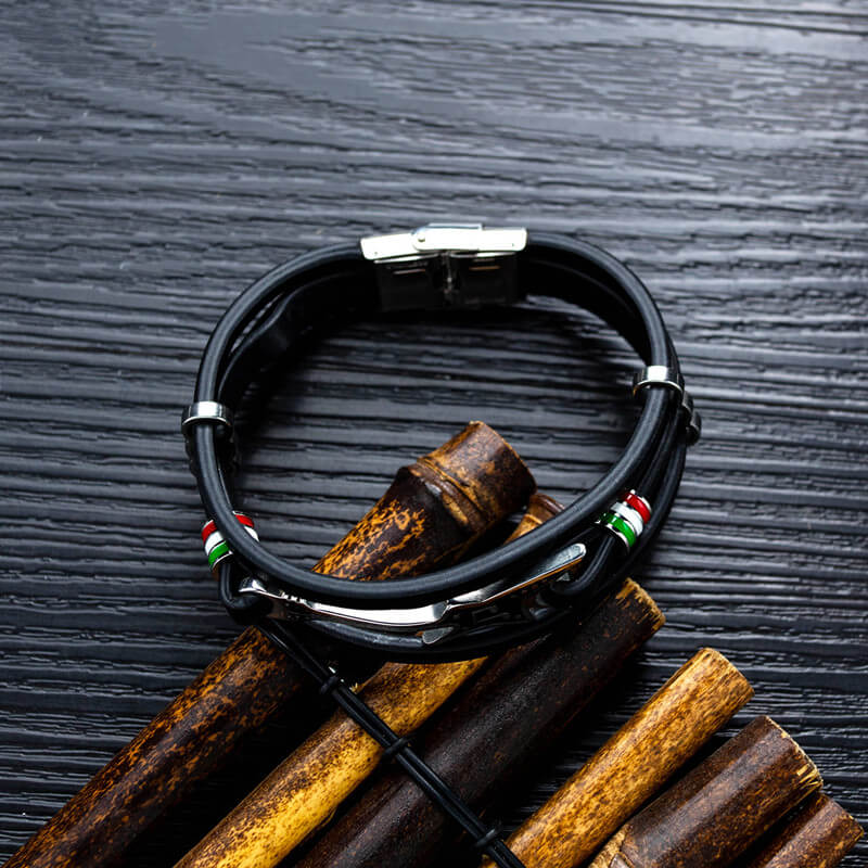 Huur een uniek muzikaal accent met onze stijlvolle gitaararmband!