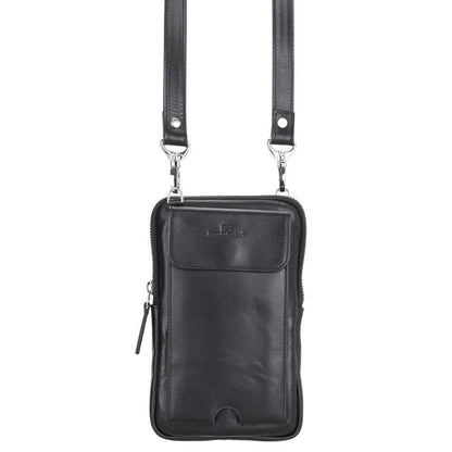 Nino Leather Crossbody Bag - Universal Wallet Case for Phones-0