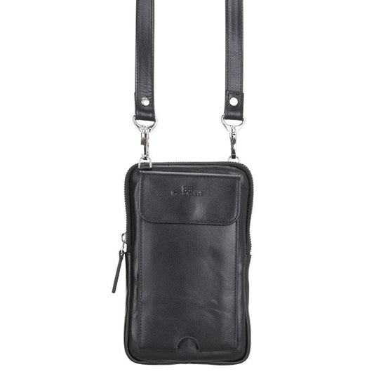 Nino Leather Crossbody Bag - Universal Wallet Case for Phones-0
