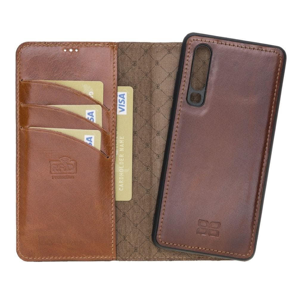 Huawei P30 Detachble Leather Wallet Case - MW-0