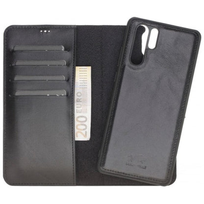 Huawei P30 Detachble Leather Wallet Case - MW-5