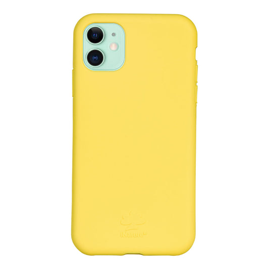 Custodia iNature iPhone 11 - Giallo-0