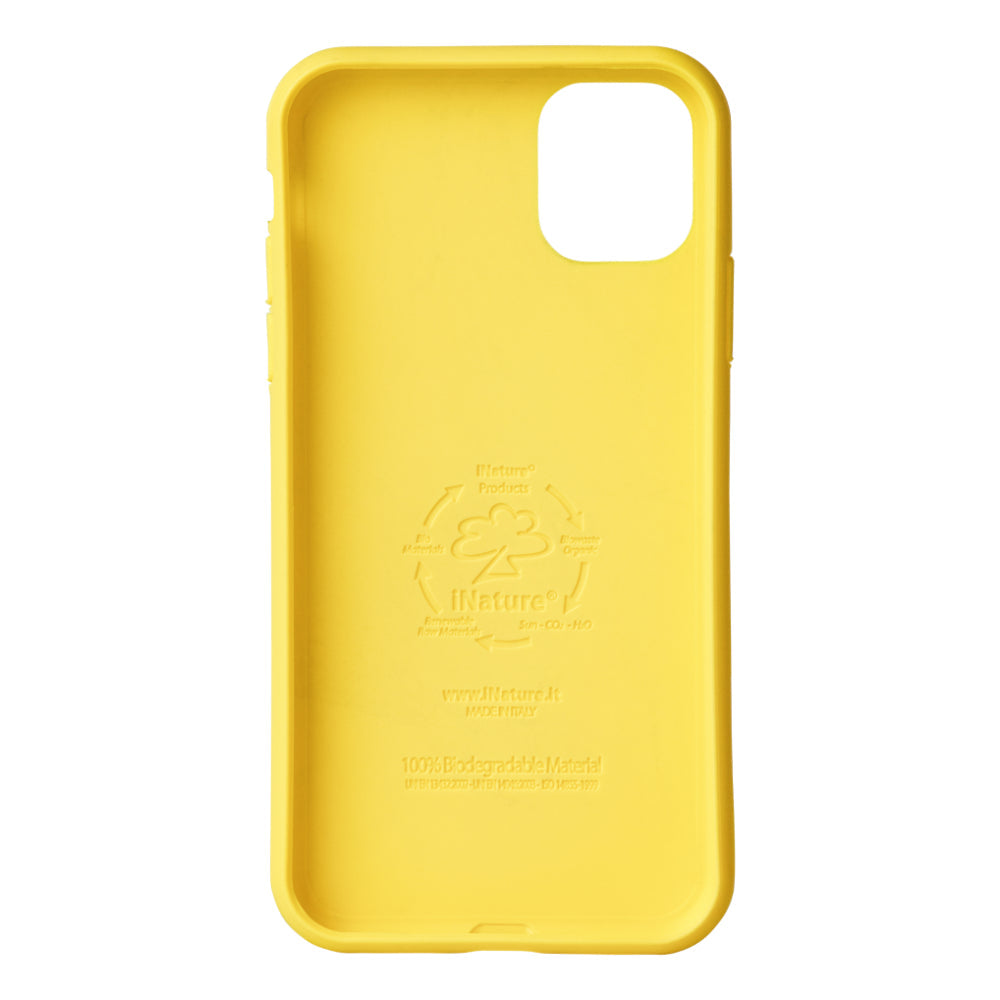 Custodia iNature iPhone 11 - Giallo-2