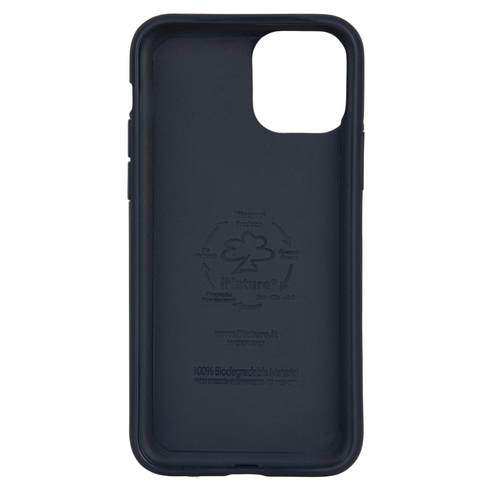 Custodia iNature iPhone 11 Pro - Blu Oceano-1