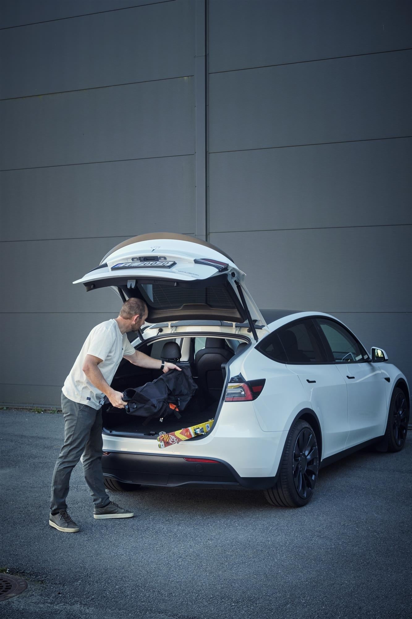 CarCareBags Ski Tasche für das Tesla Model Y-4