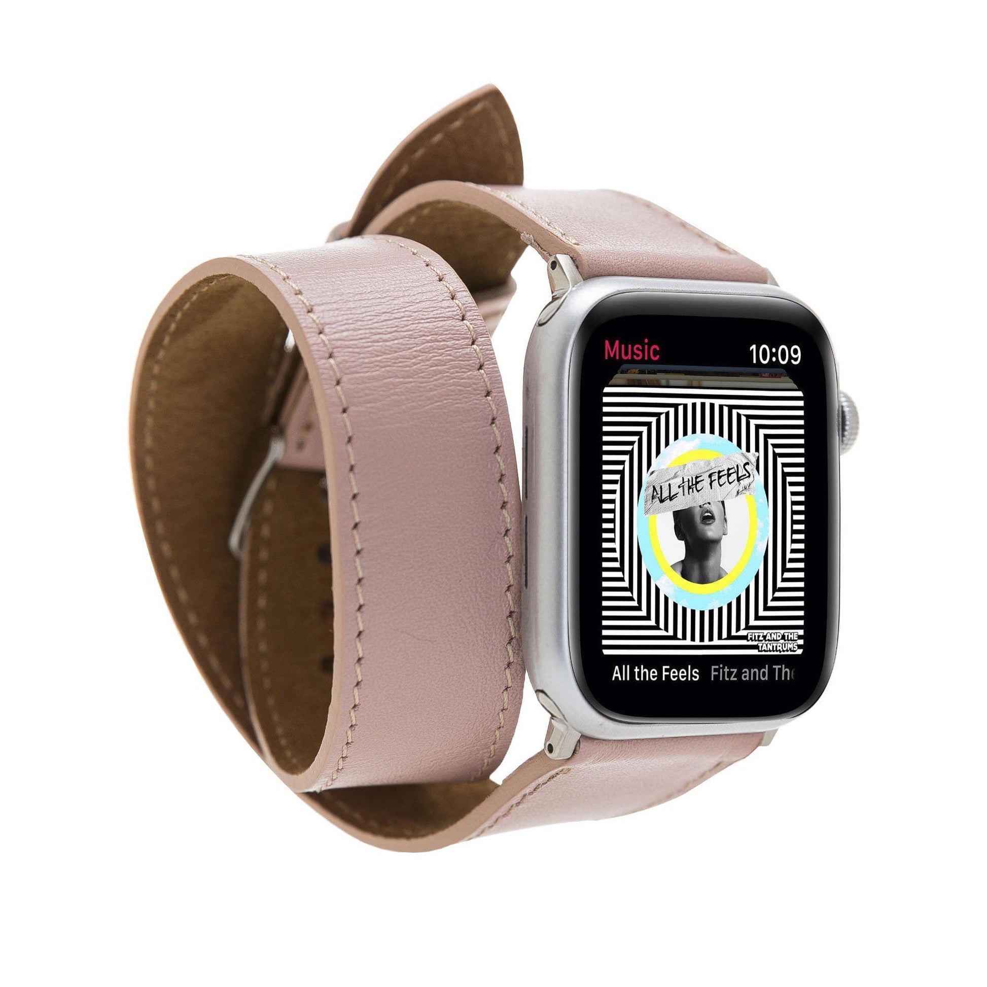 Lancaster Double Tour Classic Apple Watch Leather Straps-5