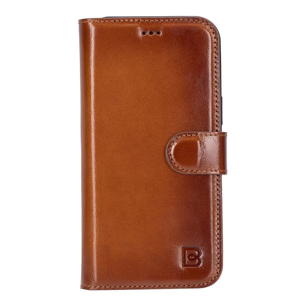 Leather iPhone 16 Plus Detachable Wallet Case-1