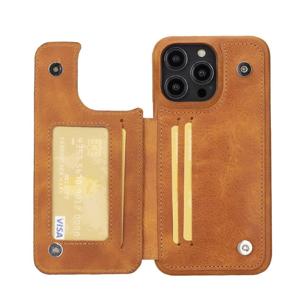 Leather Slim Ultimate Book Wallet Apple iPhone 14 Series-5