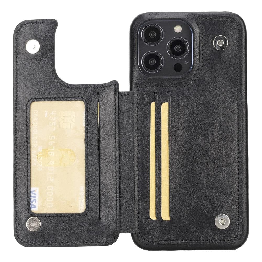 Leather Slim Ultimate Book Wallet Apple iPhone 14 Series-6