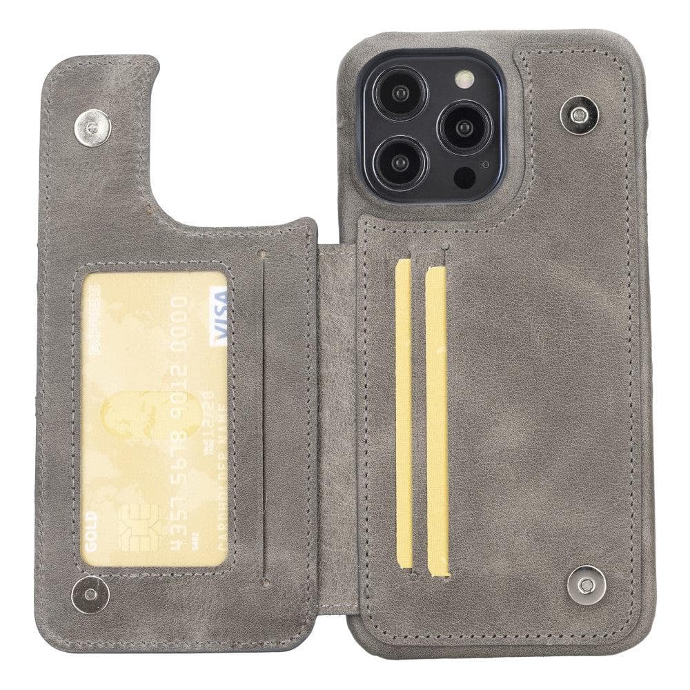 Leather Slim Ultimate Book Wallet Apple iPhone 14 Series-11
