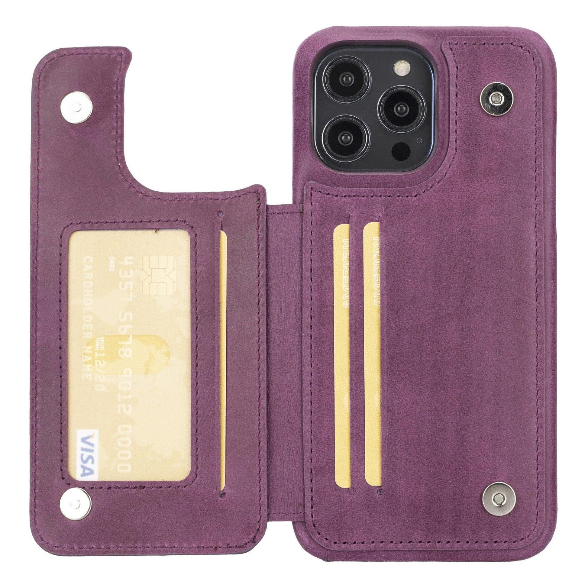 Leather Slim Ultimate Book Wallet Apple iPhone 14 Series-13