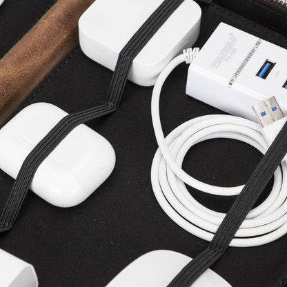 Leather Travel Cable Organizer-4