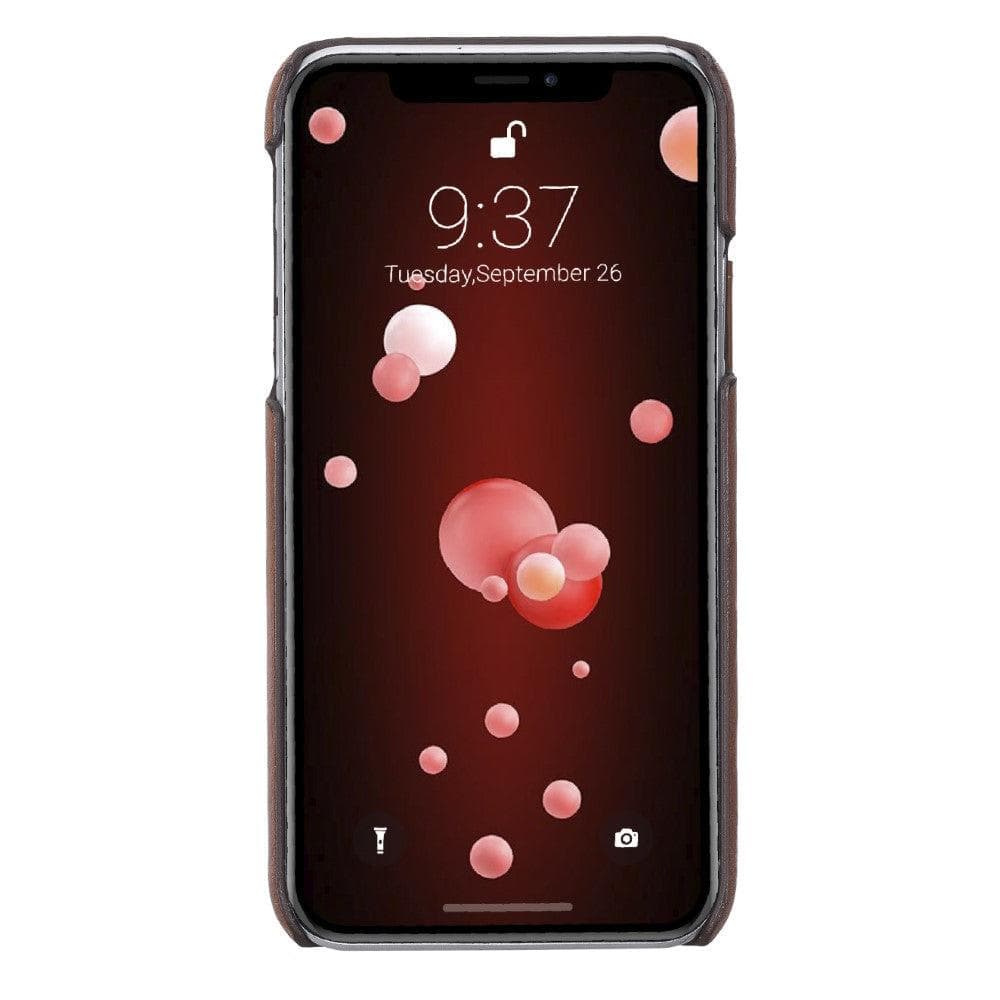 Ultimate Holder Genuine Leather Back Cover for iPhone X Series-2