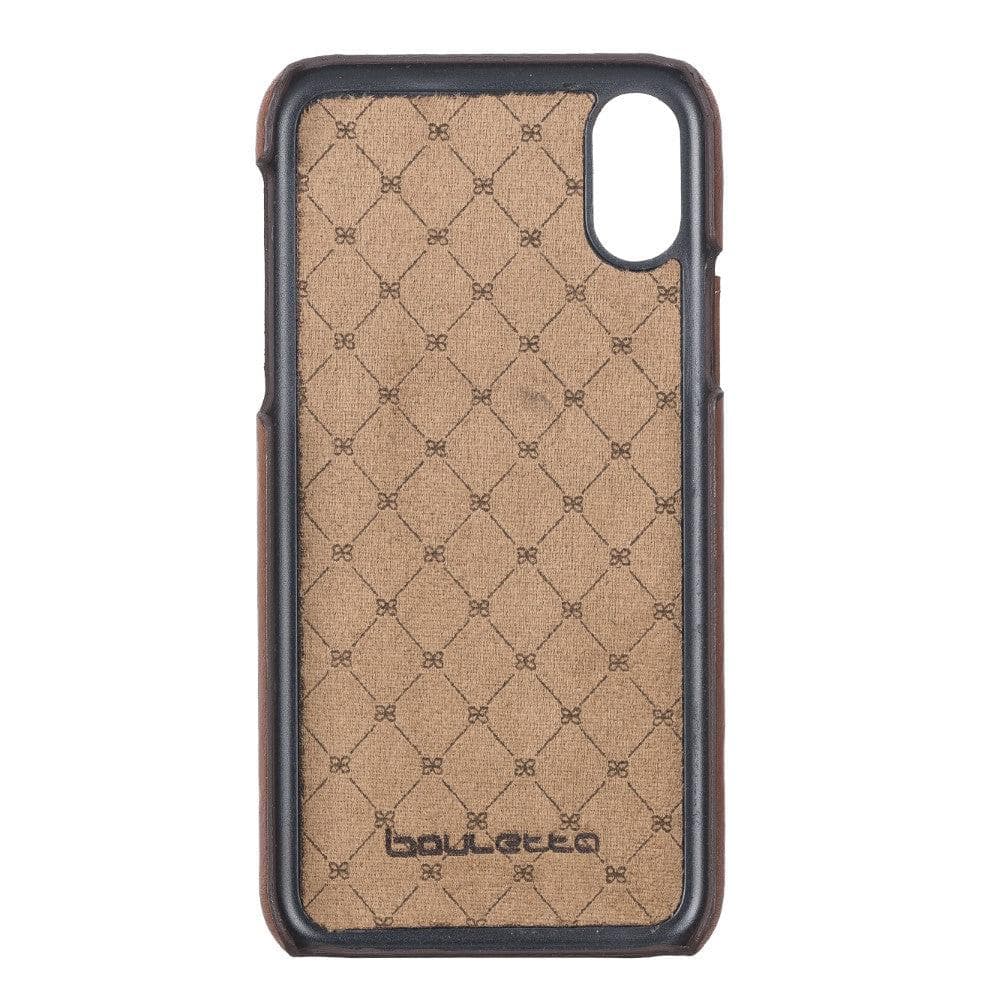 Ultimate Holder Genuine Leather Back Cover for iPhone X Series-3
