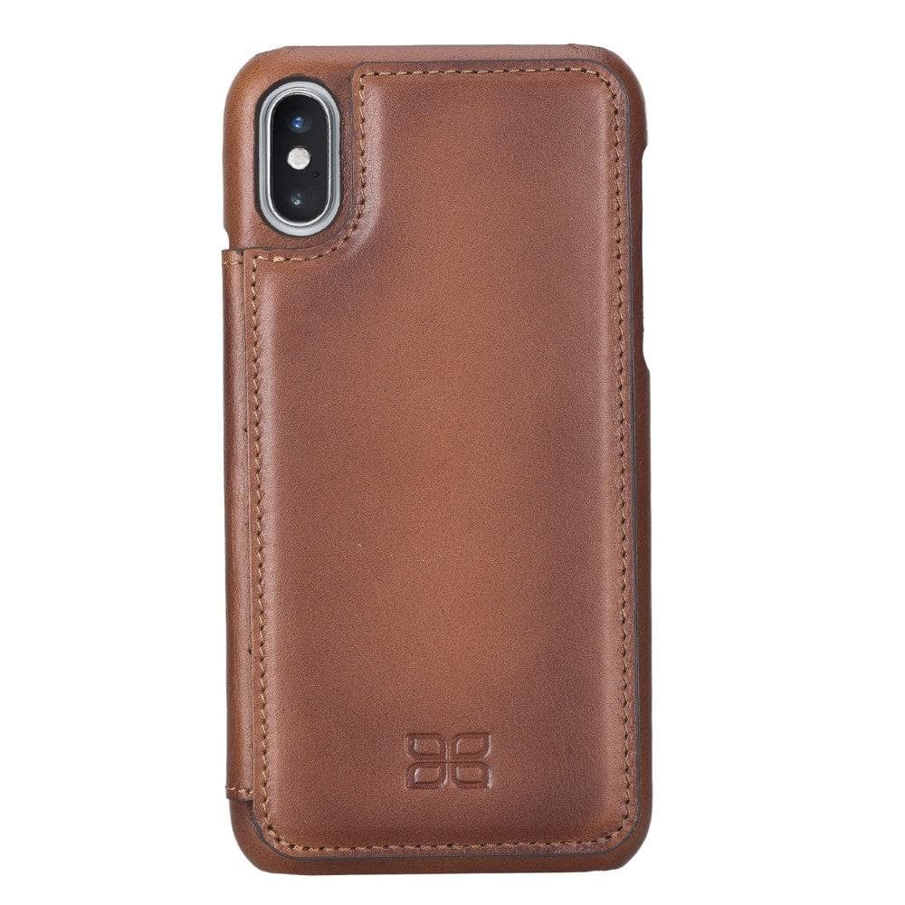 Ultimate Holder Genuine Leather Back Cover for iPhone X Series-1