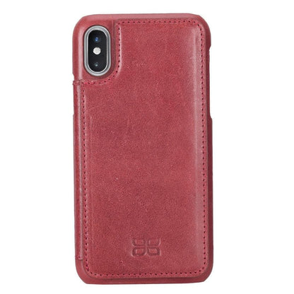 Ultimate Holder Genuine Leather Back Cover for iPhone X Series-5