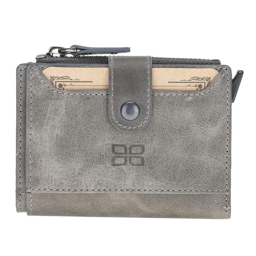 Leather Zip Mechanical Card Holder-7