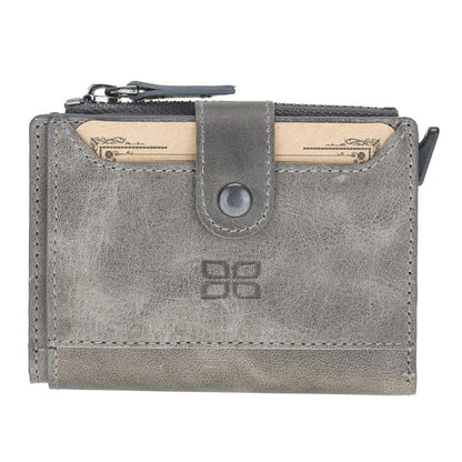 Leather Zip Mechanical Card Holder-7
