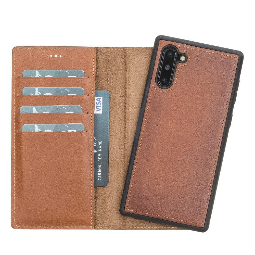 Magic Galaxy Note 10 Series Detachable Genuine Leather Case / MW-0