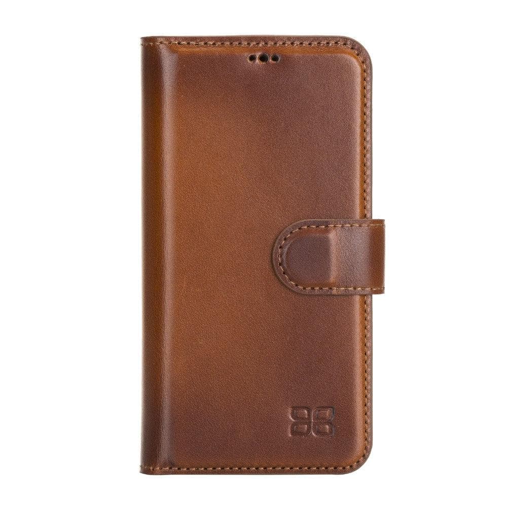 Magic Google Pixel 5 Series Detachable Genuine Leather Case / MW-4