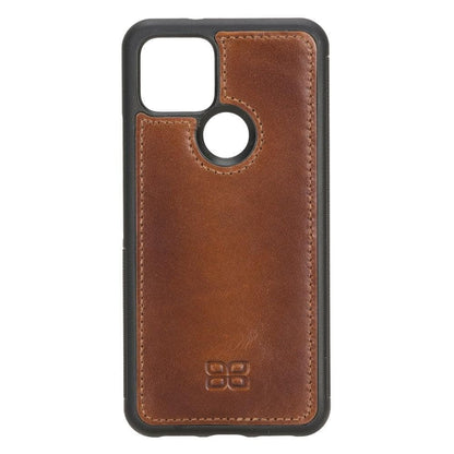 Magic Google Pixel 5 Series Detachable Genuine Leather Case / MW-2