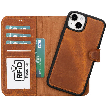 Magic iPhone 16 Detachable Genuine Leather Case-8