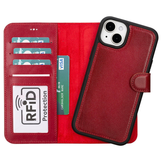 Magic iPhone 16 Detachable Genuine Leather Case-10