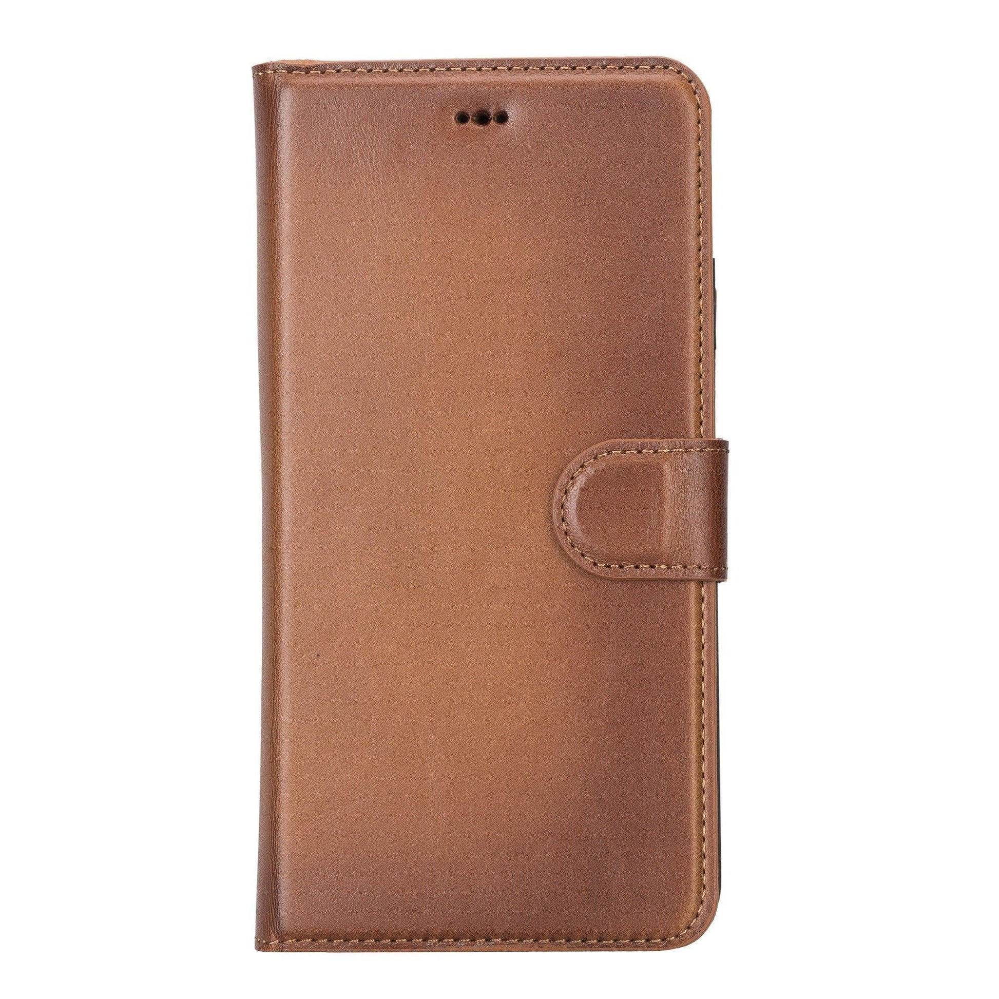 Magic iPhone XS Max Detachable Genuine Leather Case / MW-4