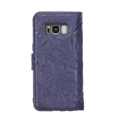 Magic Samsung Galaxy S8 Detachable Genuine Leather Wallet Case - MW-4