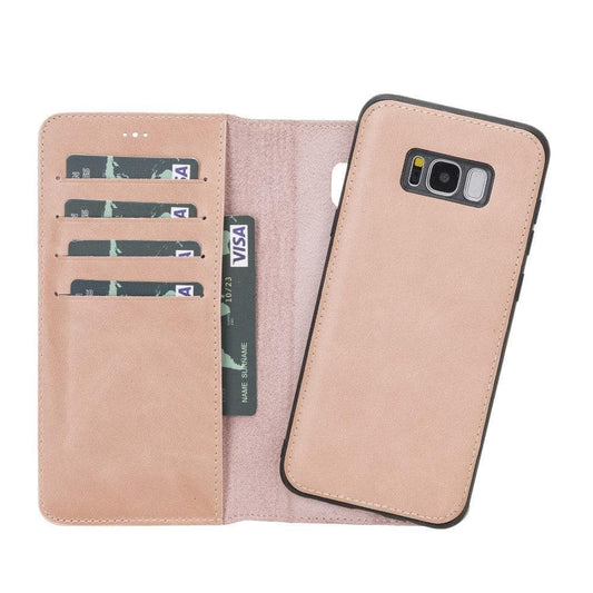 Magic Samsung  Series Detachable Genuine Leather Wallet Case - MW-0