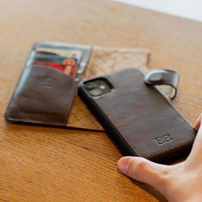 Magic Samsung  Series Detachable Genuine Leather Wallet Case - MW-3