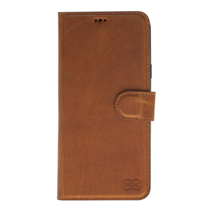 Magic Samsung  Series Detachable Genuine Leather Wallet Case - MW-3