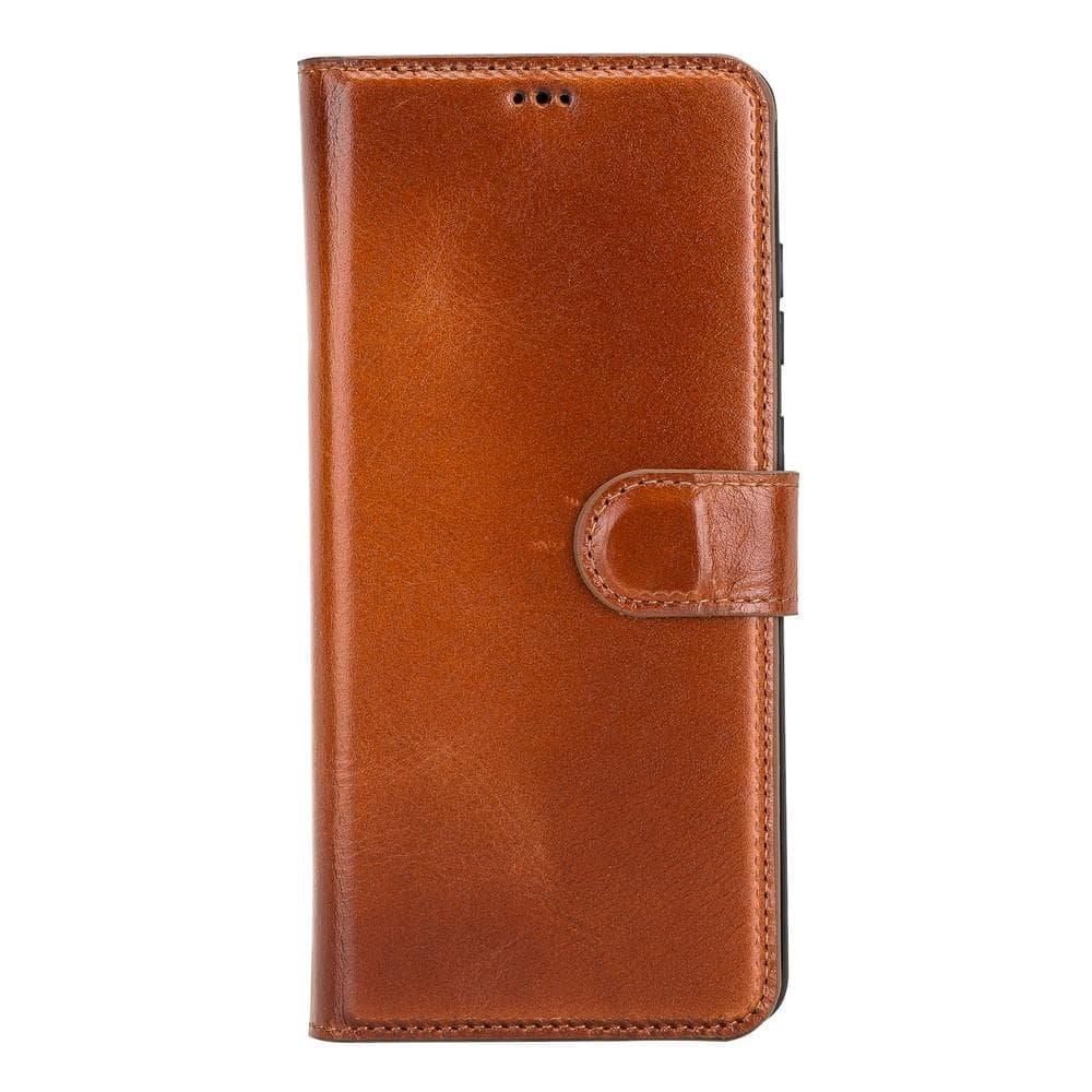 Magic Samsung  Series Detachable Genuine Leather Wallet Case - MW-3