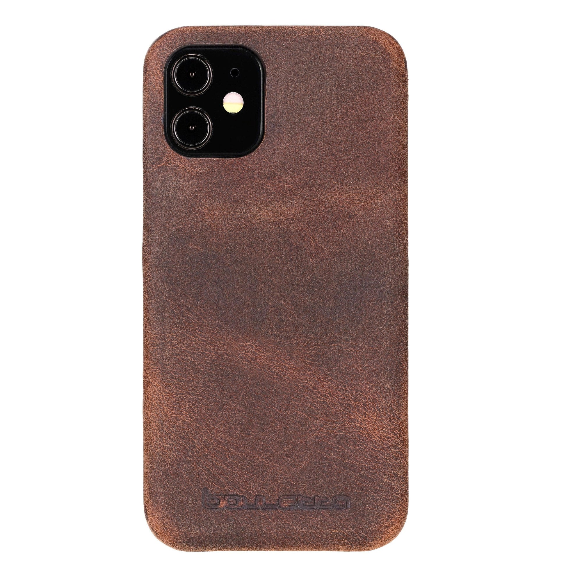 Fully Leather Back Cover for Apple iPhone 12 Series-12