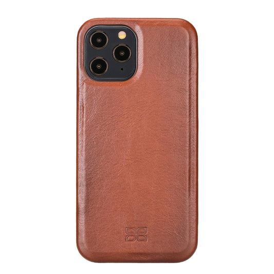 Fully Leather Back Cover for Apple iPhone 12 Series-0