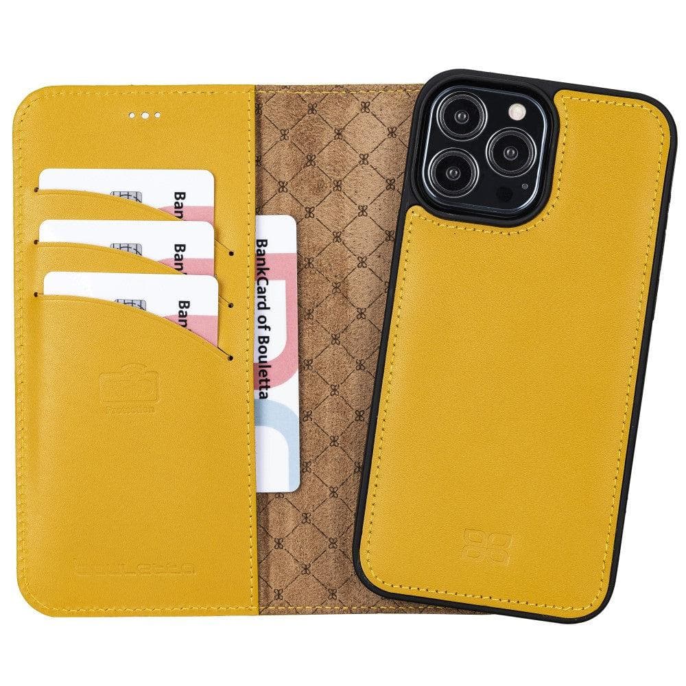 Apple iPhone 13 Series Colorful Detachable Leather Wallet Case - MW-1