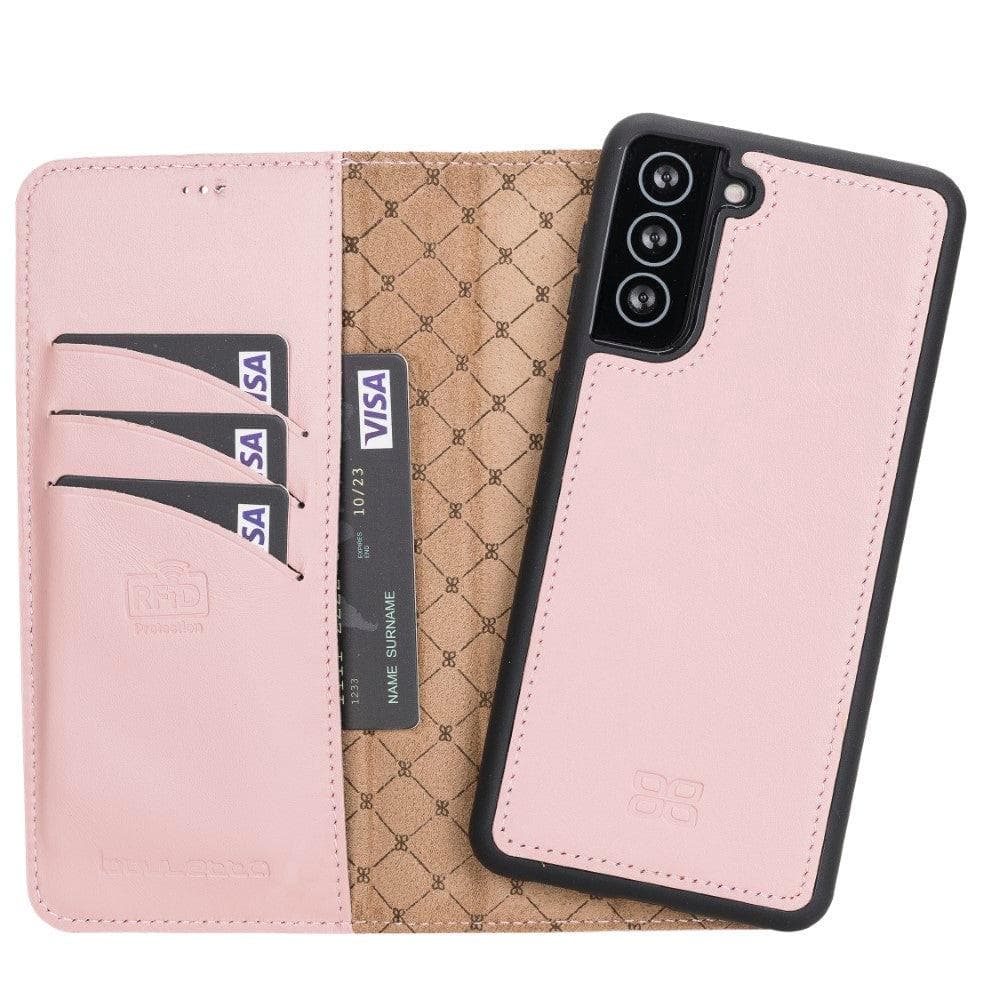 Samsung Galaxy S21 Series Detachable Leather Wallet Cases - MW-22