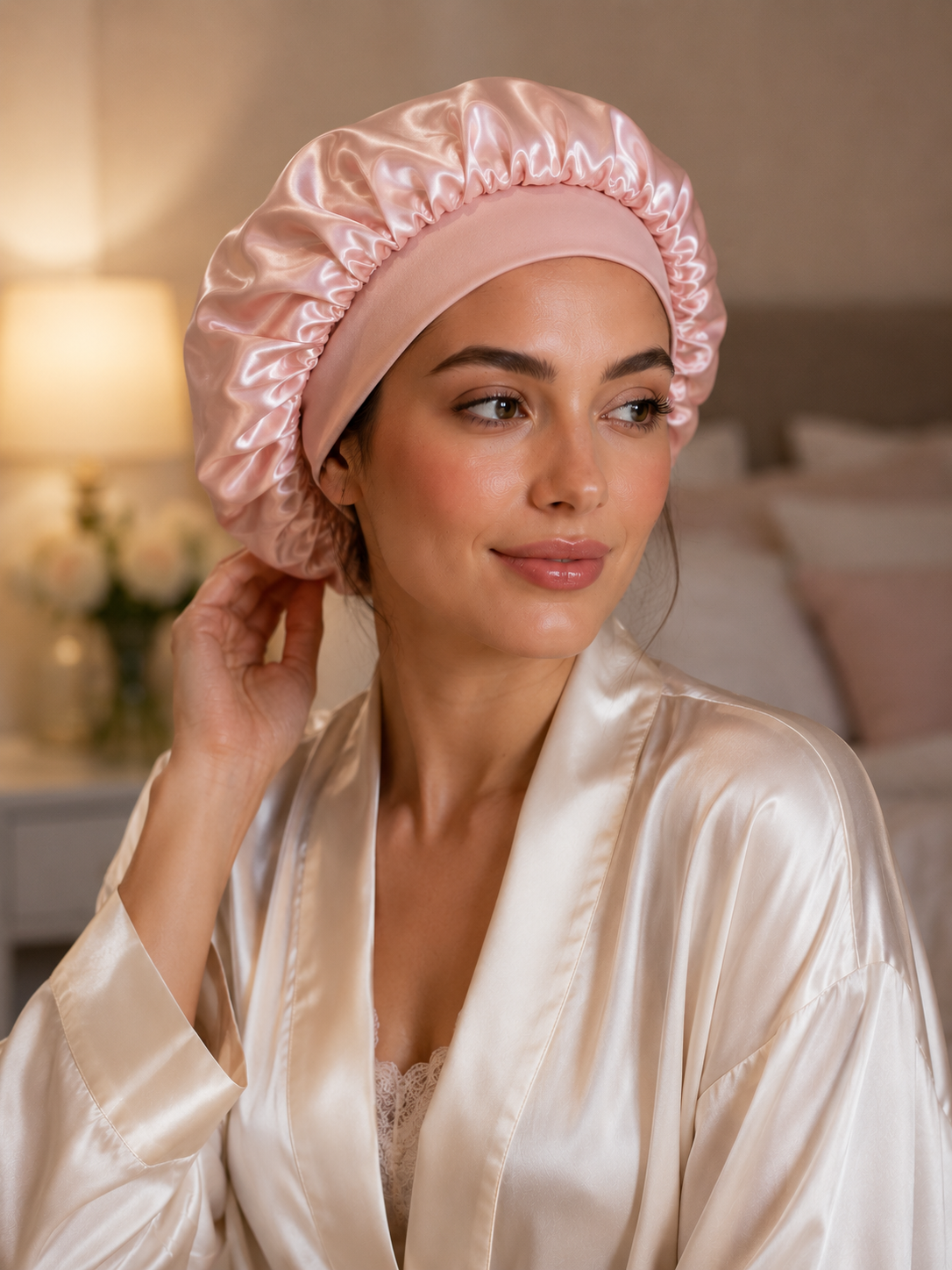 Luxury Satin Heatless Curling Set ✨ Includes Satin Curling Rod, Scrunchies, Pillowcase, Bonnet & Sleep Mask