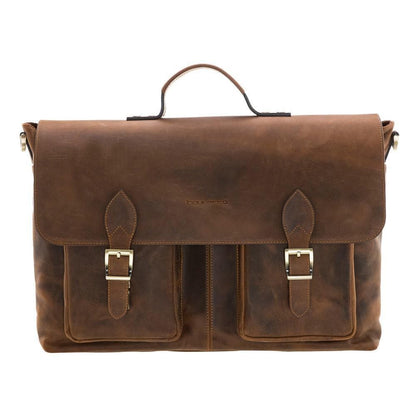 Olympus Genuine Leather Bag, Briefcase, Notebook Bag - 13"/17"-6