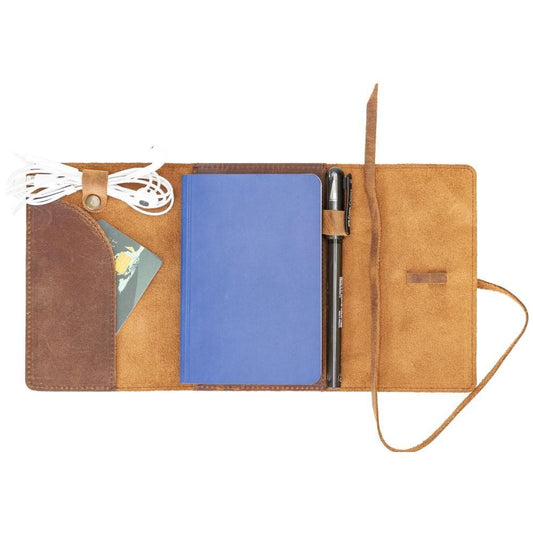 Nanny Luxury Genuine Leather Agenda Cover - S/M/L Sizes-0