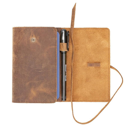 Nanny Luxury Genuine Leather Agenda Cover - S/M/L Sizes-3