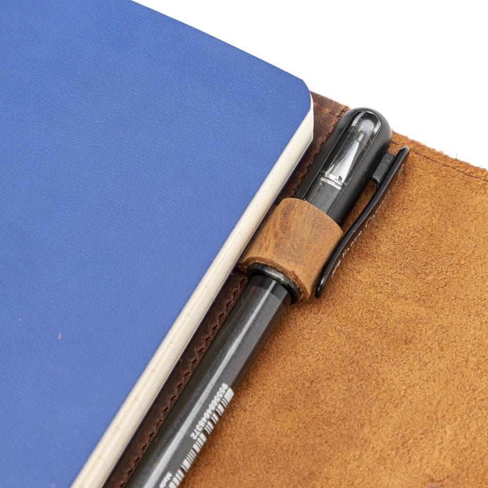 Nanny Luxury Genuine Leather Agenda Cover - S/M/L Sizes-4