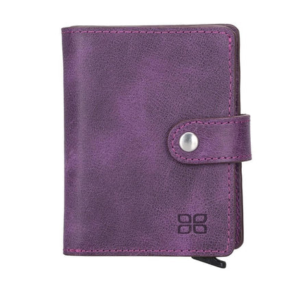 Palermo Zip Mechanical Leather Card Holder-20
