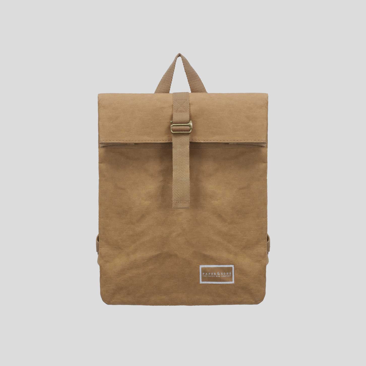 Oak Kraft Paper Backpack-3