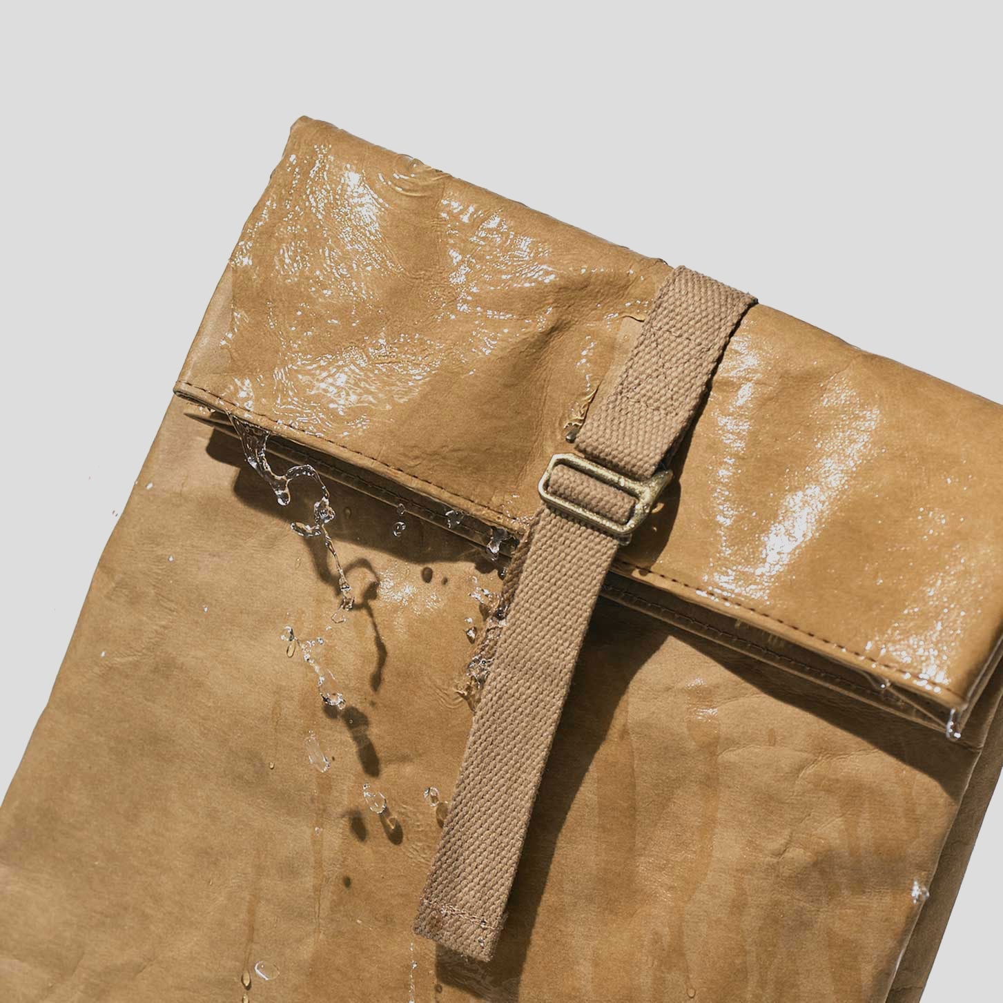 Oak Kraft Paper Backpack-1