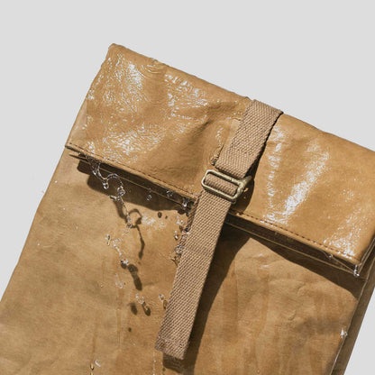 Oak Kraft Paper Backpack-1