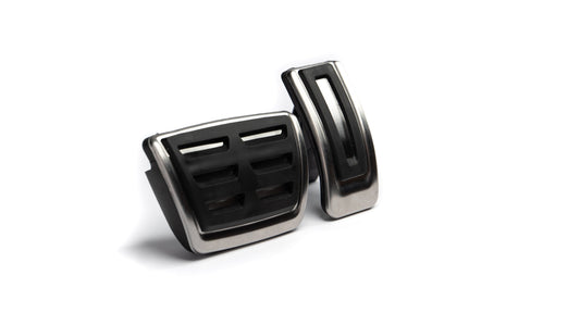 Performance Pedale Aluminiumoptik für VW, Audi, Skoda und Cupra-0