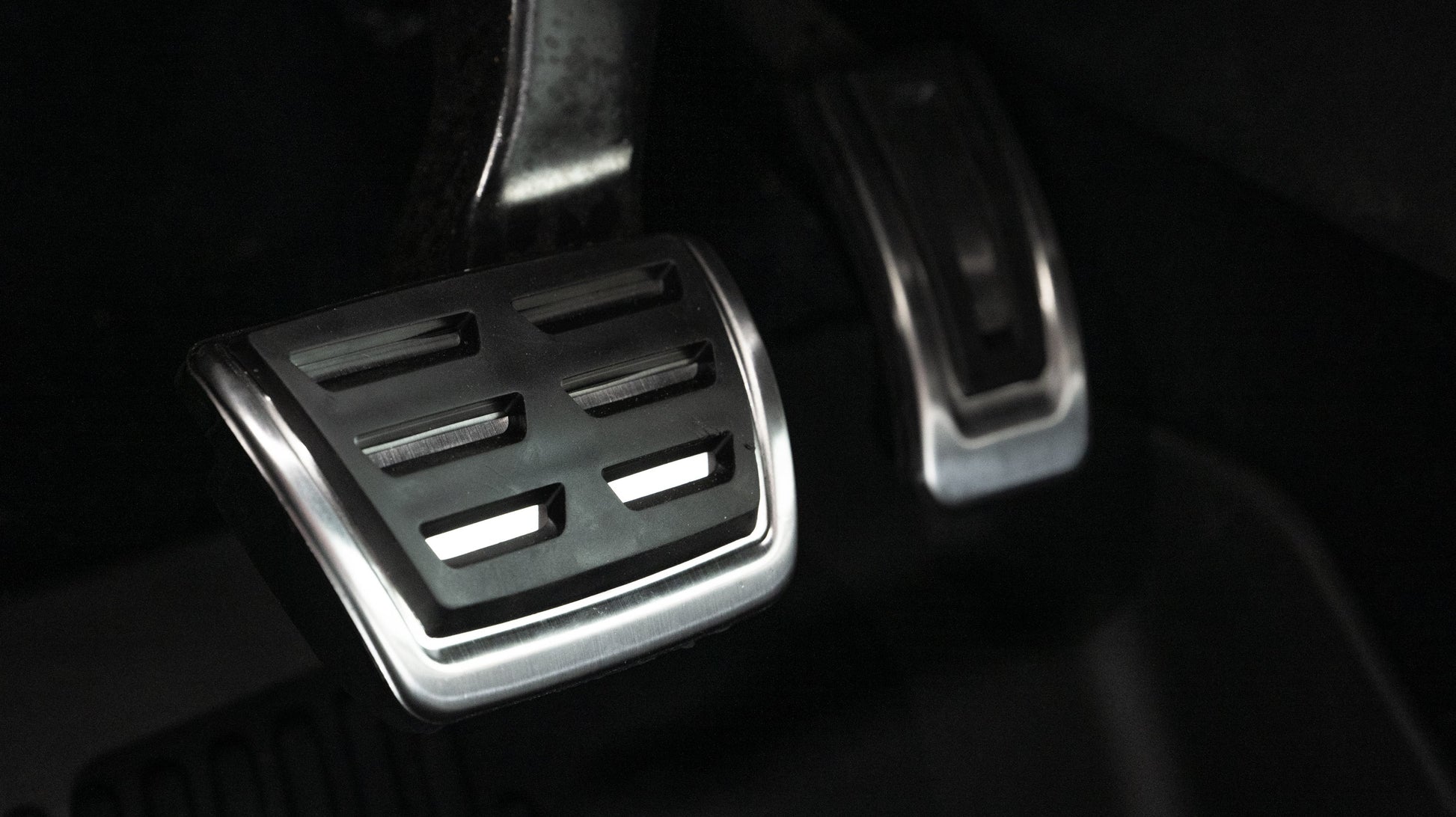 Performance Pedale Aluminiumoptik für VW, Audi, Skoda und Cupra-1