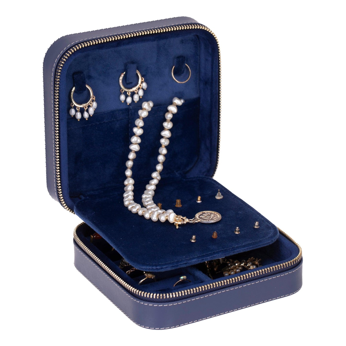 Perlyon Leather Jewelry Box-3