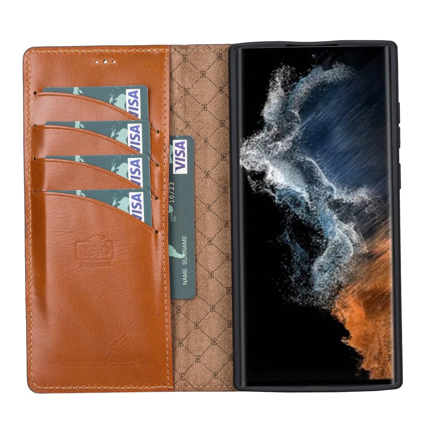 Samsung Galaxy S22 Series Leather Detachable Wallet Case - MW-1